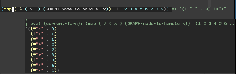 nodes to handles